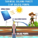 3hp Dalgıç Pompa Tarımsal Sulama Sistemi