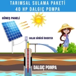 40hp Dalgıç Pompa Tarımsal Sulama Sistemi