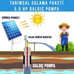 5.5hp Dalgıç Pompa Tarımsal Sulama Sistemi