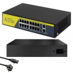 Ai-1820Gb Poe Switch 16 Port + 2 Uplink Gigabit 10/100/1000 Mbps