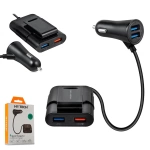 Araç Şarj Adaptör Qc3.0 4xusb 7a 12/24v Hytech Hy-xQ70