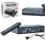 Awox Logix Kasalı Mini Uydu Alıcı Dijital Scart + Rca