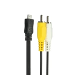 Dijital Kamera Kablosu 2rca To Mini Usb 1.5mt