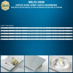 Espled (5Xpcb) 50 İnç Sunny Sanyo Nordmende X50D12R-Zc14Fg-04 X50D12L-Zc14Fg-04 Sn050Dldvst59-Afm Le127N10Sm