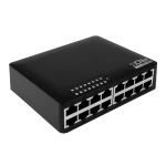 Cnet Csh-1600e Ethernet Switch Hub 16 Port 10/100 Mbps