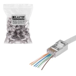 Polaxtor Plx-22168 Ez Rj45 Soketi Metal Ftp Cat6 100lü Paket