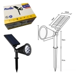 Forlıfe Fl-3120G Solar Güneş Enerji Aydınlatma Çim Lambası Günışığı 7 Smd Led