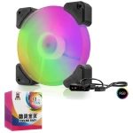 Kasa Fanı 12cm Rgb Ledli Hadron Hdx-1518