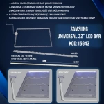 Kod-543 32 Samsung Unıversal Sw 19V0 94V-0 Evertop 191217 Evt Lmb320M1404-Bq-3(Hf)(0)(R) 35.6Cm 56Led