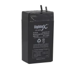 Lightex Lt-41N Kuru Akü 4V 1.0Ah (3.5X6.2X2Cm) Işıldak Fener