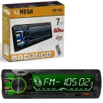 Mega Vm-946 Oto Teyp 4X60 Watt Bluetooth Büyük Ekran 2Xusb Sd Fm Aux 7 Renk