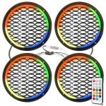 Midrange Kapağı Neon Pixel Ledli Animasyonlu 20cm 4 Adet