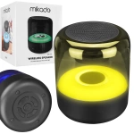 Mikado Md-Z5 Müzik Kutusu Şarjlı Rgb Ledli Bluetooth Usb Sd Aux