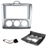 Oto Tablet Çerçeve 9 İnç Ford Focus 2 Manual Silver (1999-2008) Mega