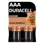 Duracell Aaa İnce Kalem Pil Alkalin 4lü Paket