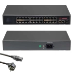 Poe Switch 24 Port+2 Uplınk+1sfp 10/100 Mbps Hc-g24f02g1sfpn