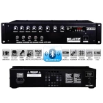 Polaxtor Plx-300 Power Mixer Anfi 5 Kanal 300 Watt Bluetooth Usb Sd Fm