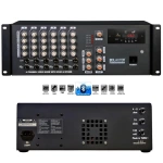 Polaxtor Plx-500t Küp Mixer Anfi 500 Watt 6 Kanal Trafolu Bluetooth Usb Sd Fm