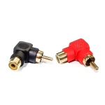 Polaxtor Dy-2065g Çevirici Jack 1 Rca Erkek 1 Rca Dişi Siyah Kırmızı 2li