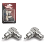 Rs-Gl1F1M Çevirici Jack 1 Rca Erkek 1 Rca Dişi Metal 2Li Paket