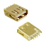 Şase Usb Dişi Fiş Gold Karkas Plx-18359