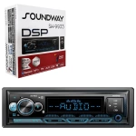 Soundway Sw-9933 Oto Teyp 4x60 Watt Bluetooth Mobil Aplikasyon Usb Type-c Sd Fm Aux