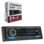 Soundway Sw-9944 Oto Teyp 4x60 Watt Bluetooth Mobil Aplikasyon Usb Type-c Sd Fm Aux