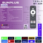 Sunplus Tesla S4 Aır Android Tv Box 4+32gb