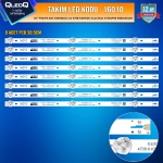 Takım Led-110 (8xpcb) 43 Phılıps K430wdc1175037 4708-k43wdc-a1113n11 471r1p44 43bdl4012n