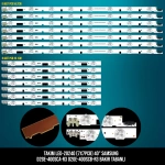 Mbled (7xpcb) 40 İnç Samsung D2ge-400sca-r2 D2ge-400scb-r3 Ue40f6330ak Ue40f6340