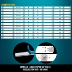 Mbled (12xpcb) 55 İnç Vestel 550dled Slim Rev01 55fa9000