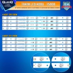 Mbled (4xpcb) 39 İnç Saba Skytech Nordmende Sanyo 180-w00-390000h Ic-b-hwt39d060r Ic-b-hwt39d060l