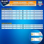 Takım Led-83 (6xa-3xb) 55 Vestel Svv550aQ9 Rev02 170216 A B Type 94v-0 55tu7020 55v5863dat 55uhl960 55r7020u 55ud8400