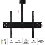 Ufix 6011 Lcd Askı Aparatı Tavan Hareketli 42-49-55 İnç 106-124-140cm