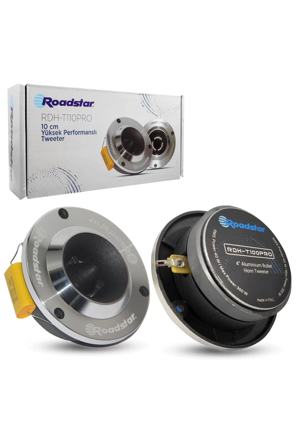 Roadstar Rdh-t100pro Tweeter 10cm 300 Watt 2 Adet