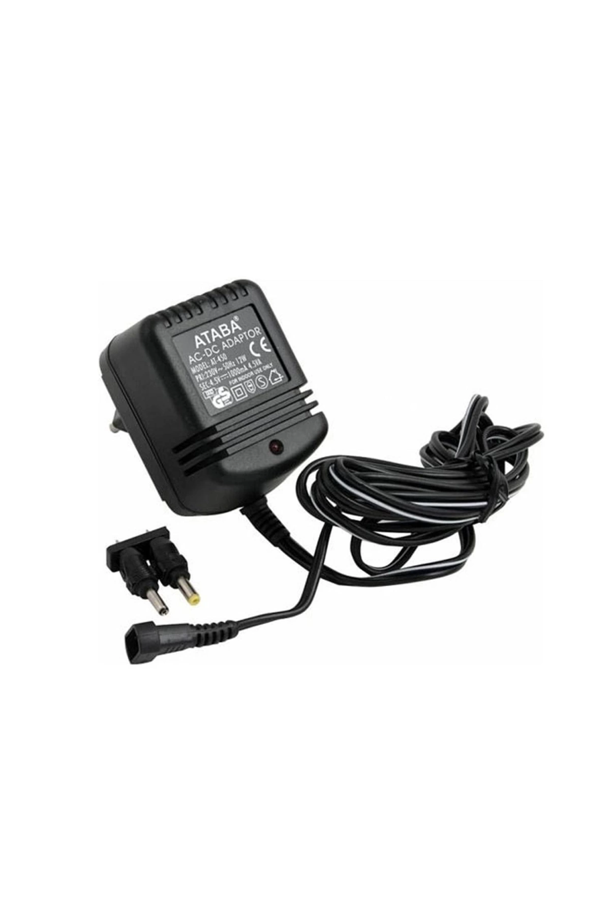 Ataba At-450 Adaptör 4.5 Volt 1 Amper Çift Başlıklı