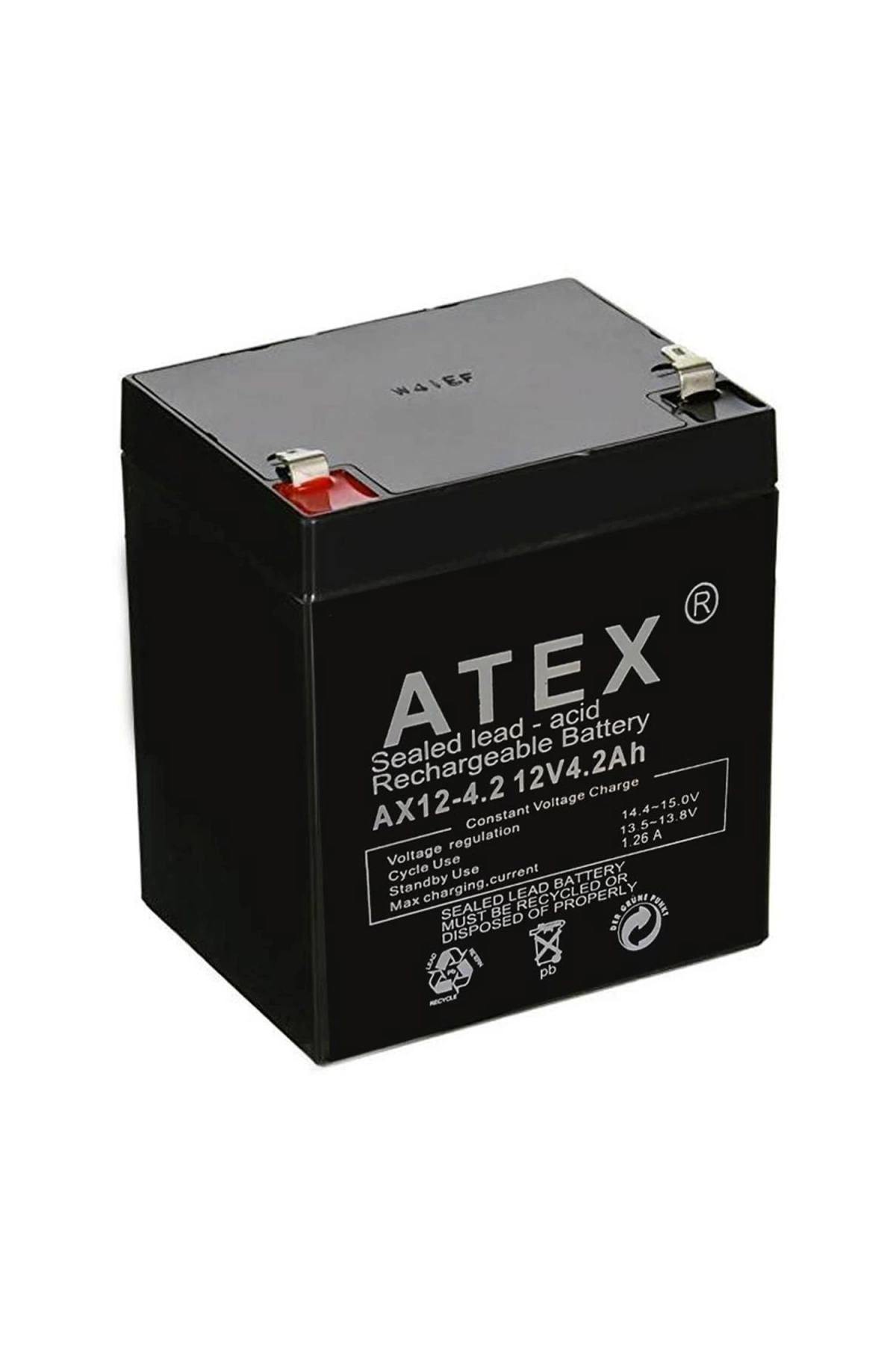 Atex Kuru Akü 12v 4.2ah (9x7x10cm)