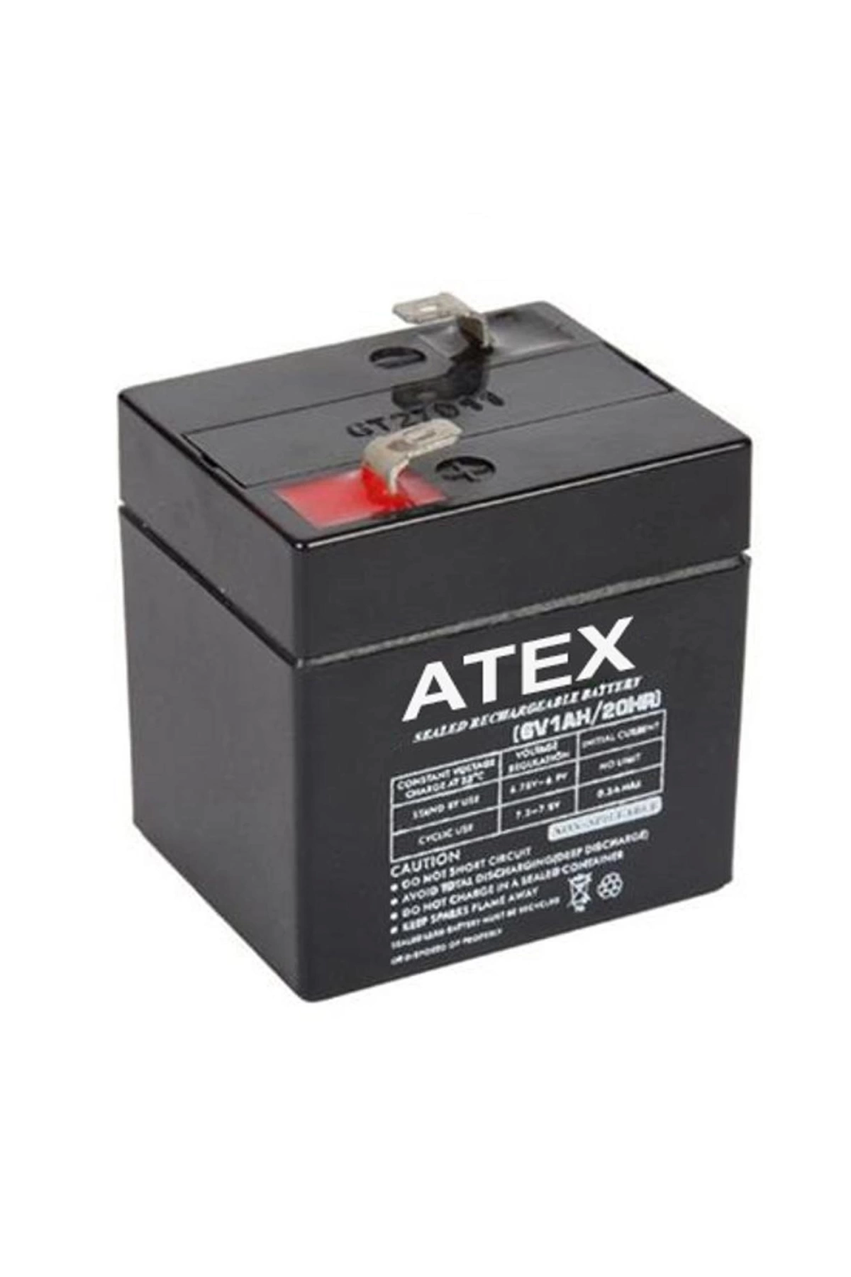 Atex Kuru Akü 6v 1ah (5x5x4.3cm)