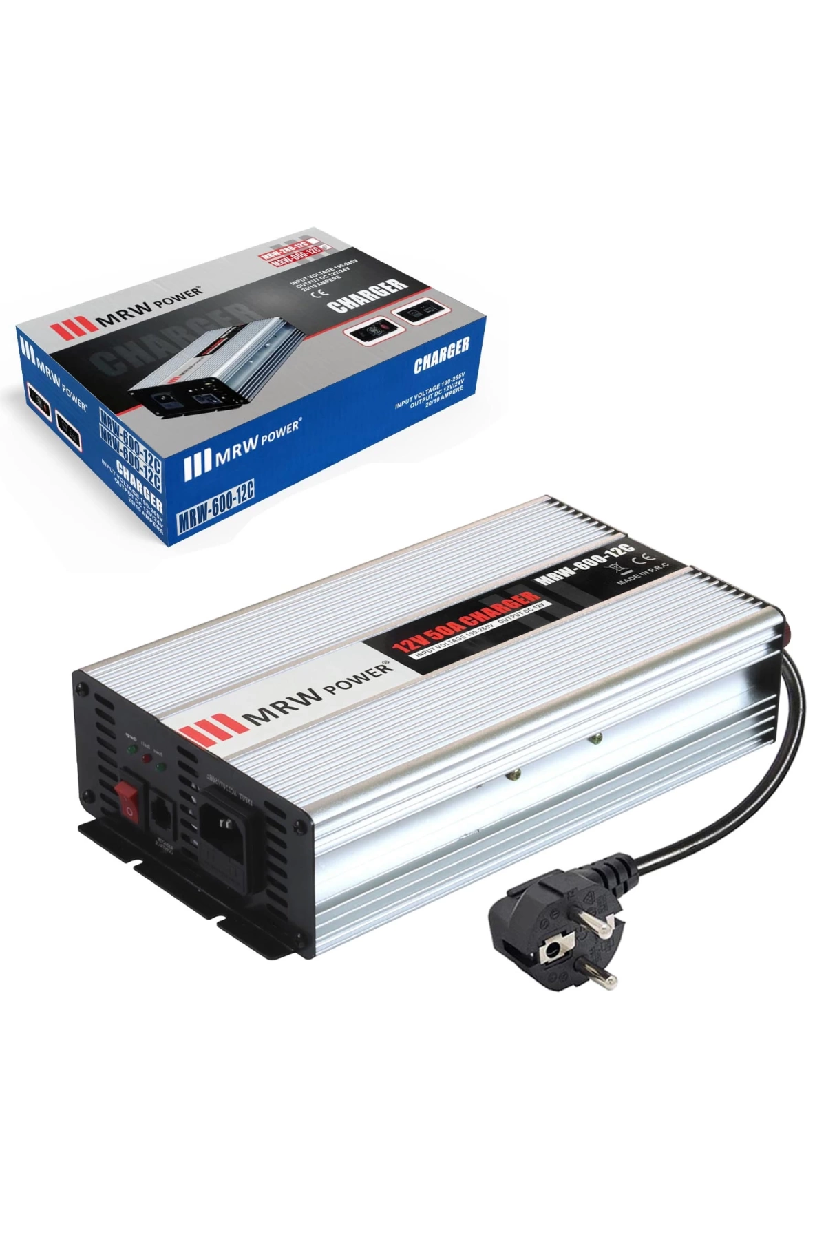 Mervesan Mrw-600-12c Akü Şarj Cihazı 12v 50a