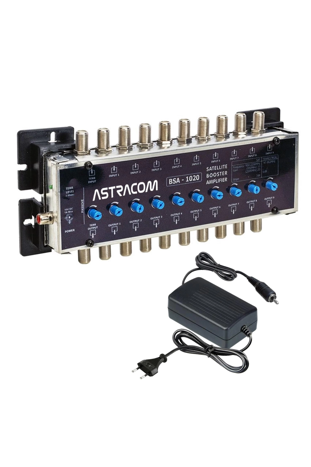 Astracom Bsa-1020 Anten Santral Amplifier Yükseltici Ayarlı 20db