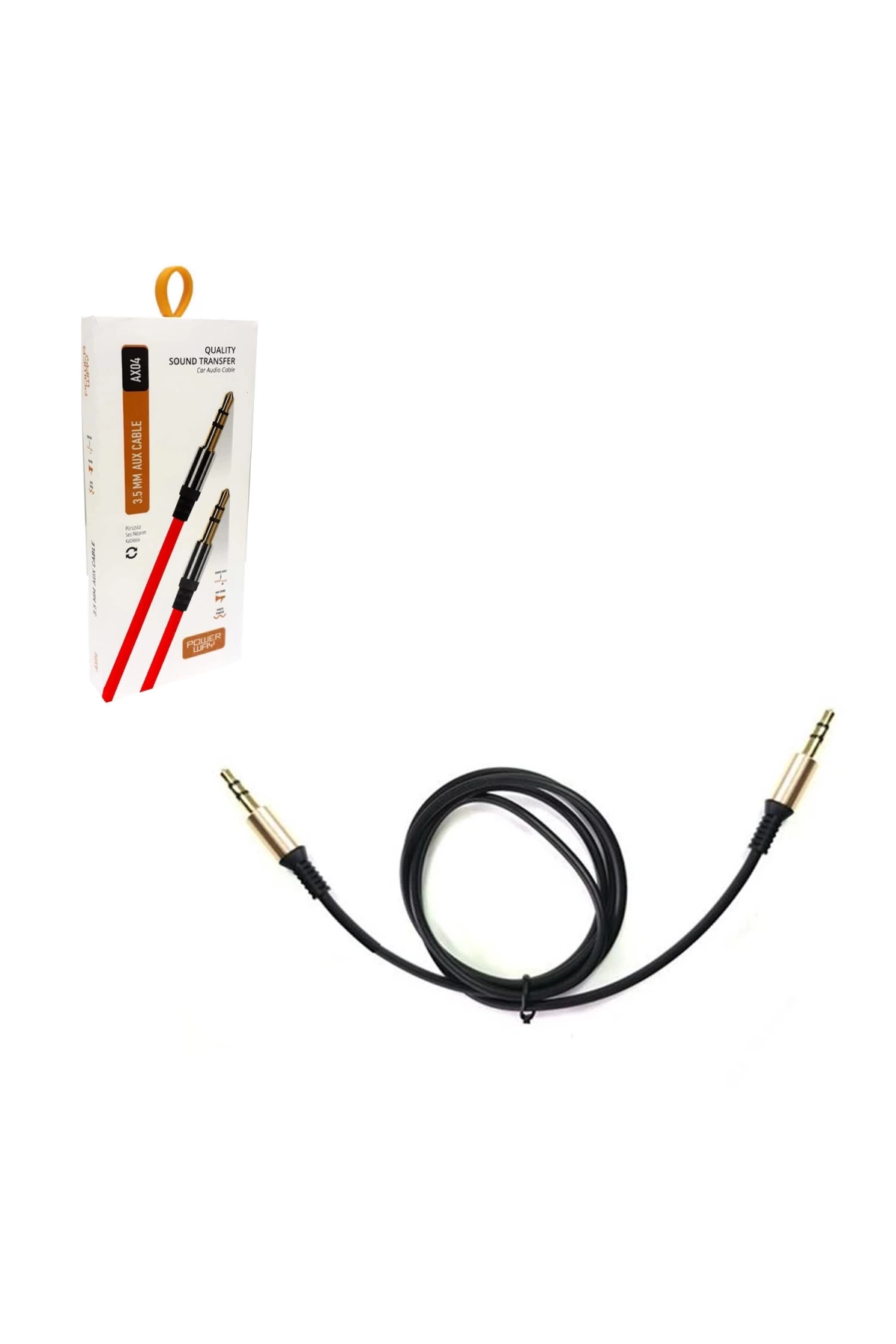 Aux Kablosu 3.5Mm 1Mt Powerway Ax-04