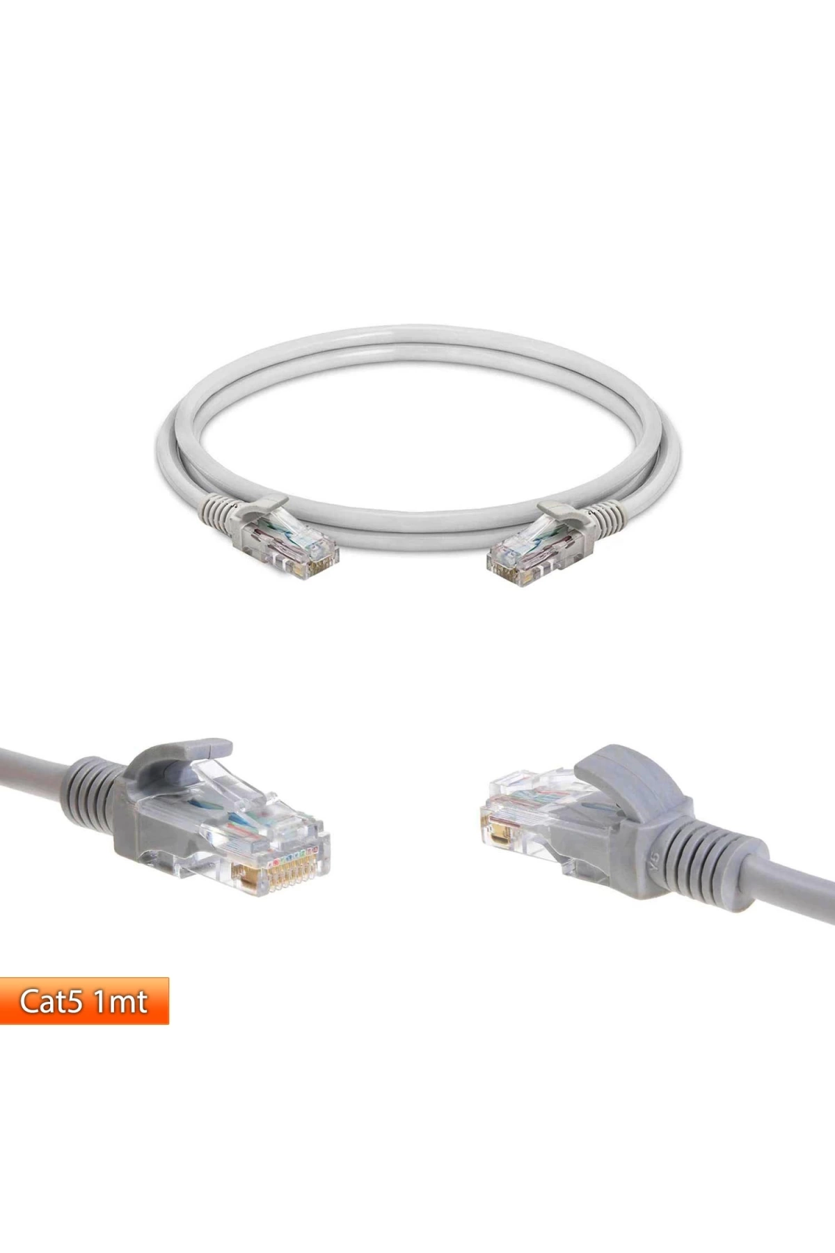 Cat5 Patch Network Ethernet Kablo 1 Metre