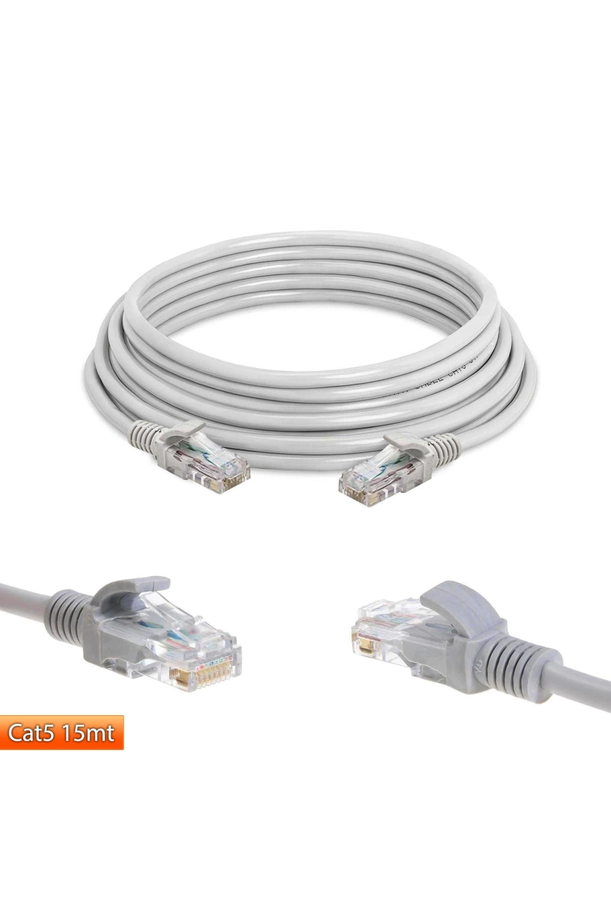 Cat5 Patch Network Ethernet Kablo 15 Metre