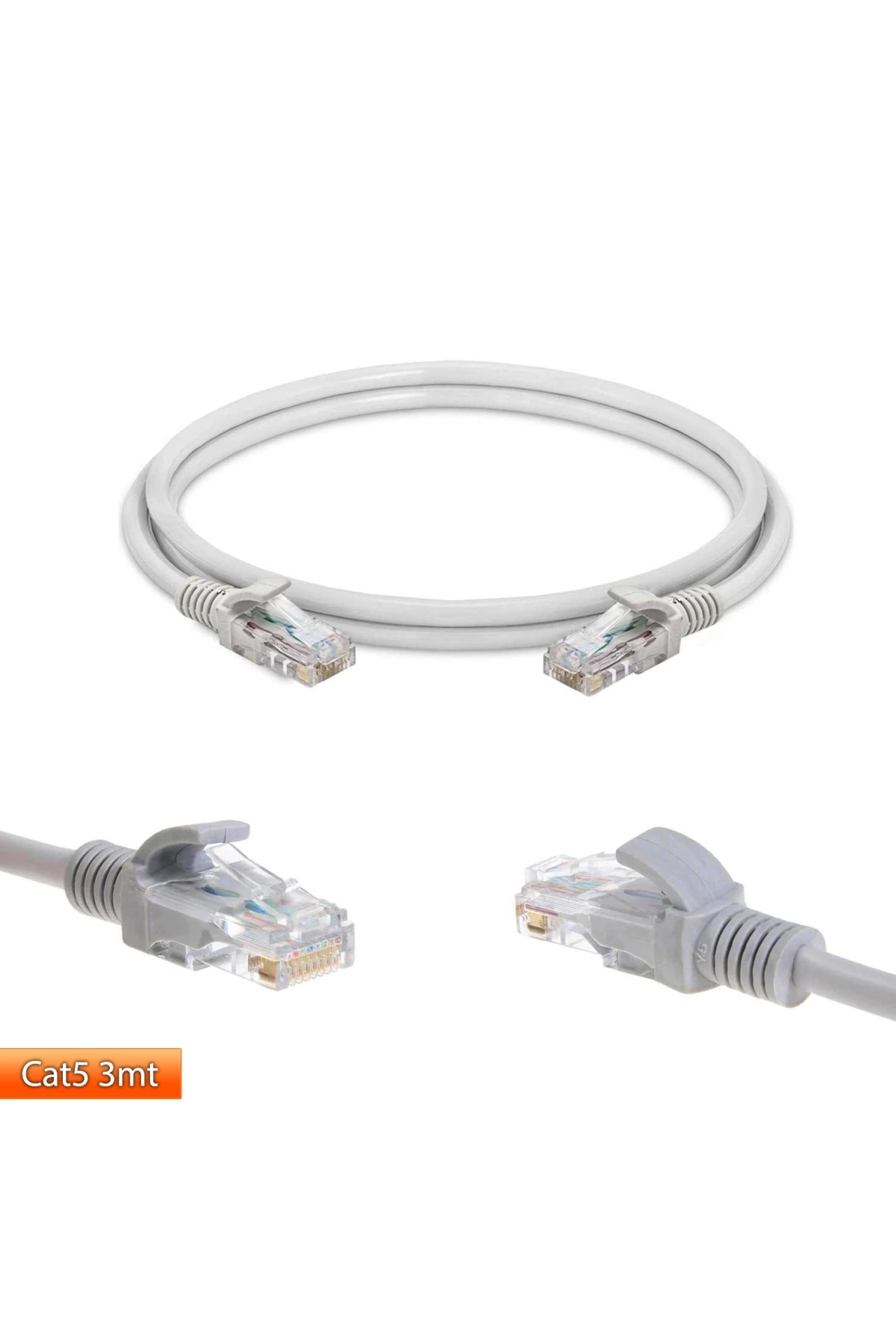 Cat5 Patch Network Ethernet Kablo 3 Metre