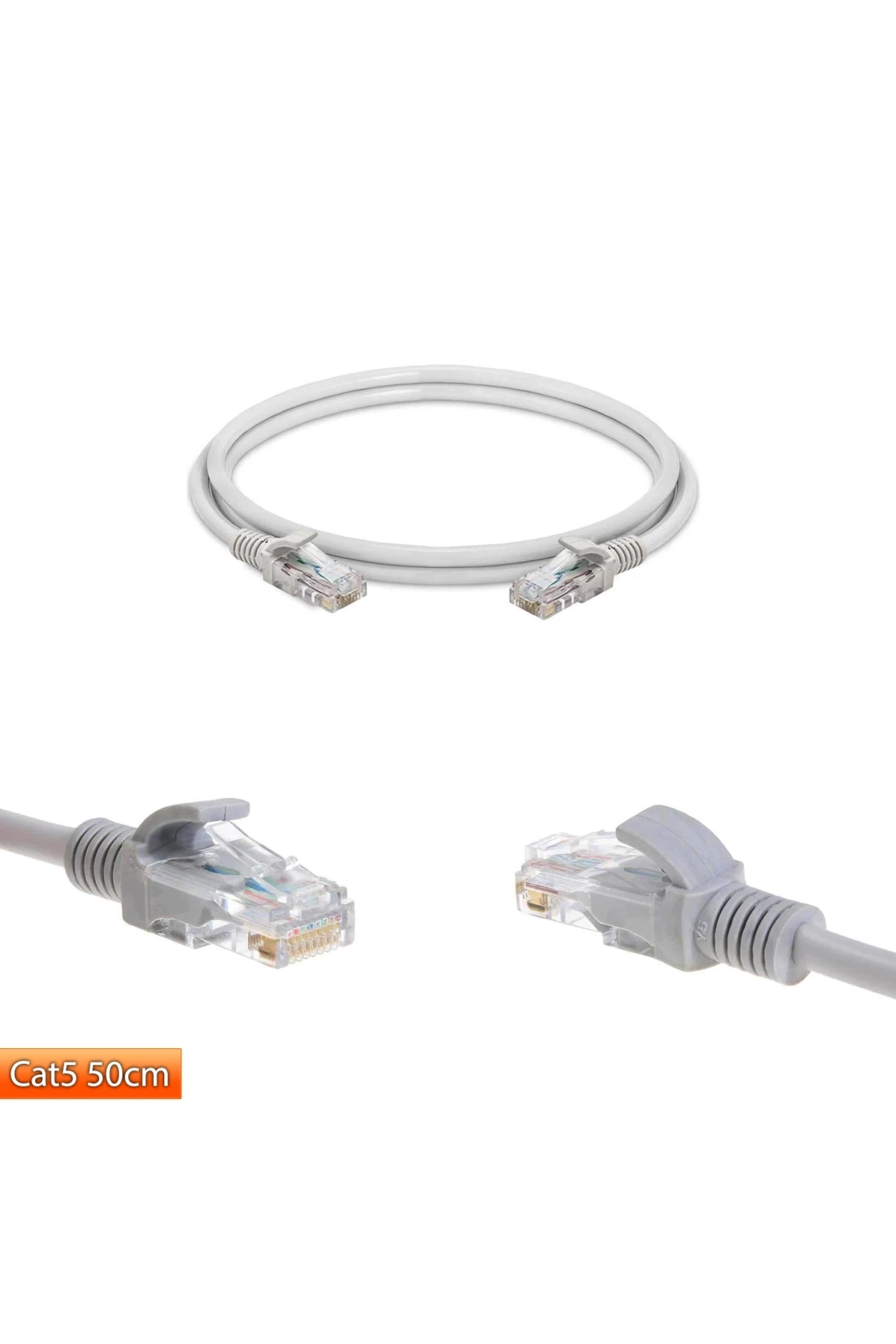 Cat5 Patch Network Ethernet Kablo 50Cm