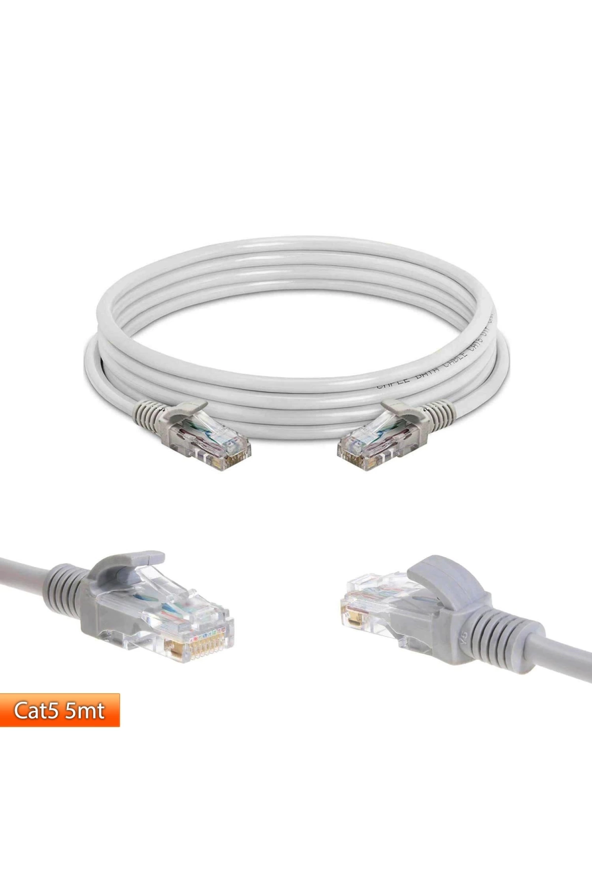 Cat5 Patch Network Ethernet Kablo 5 Metre