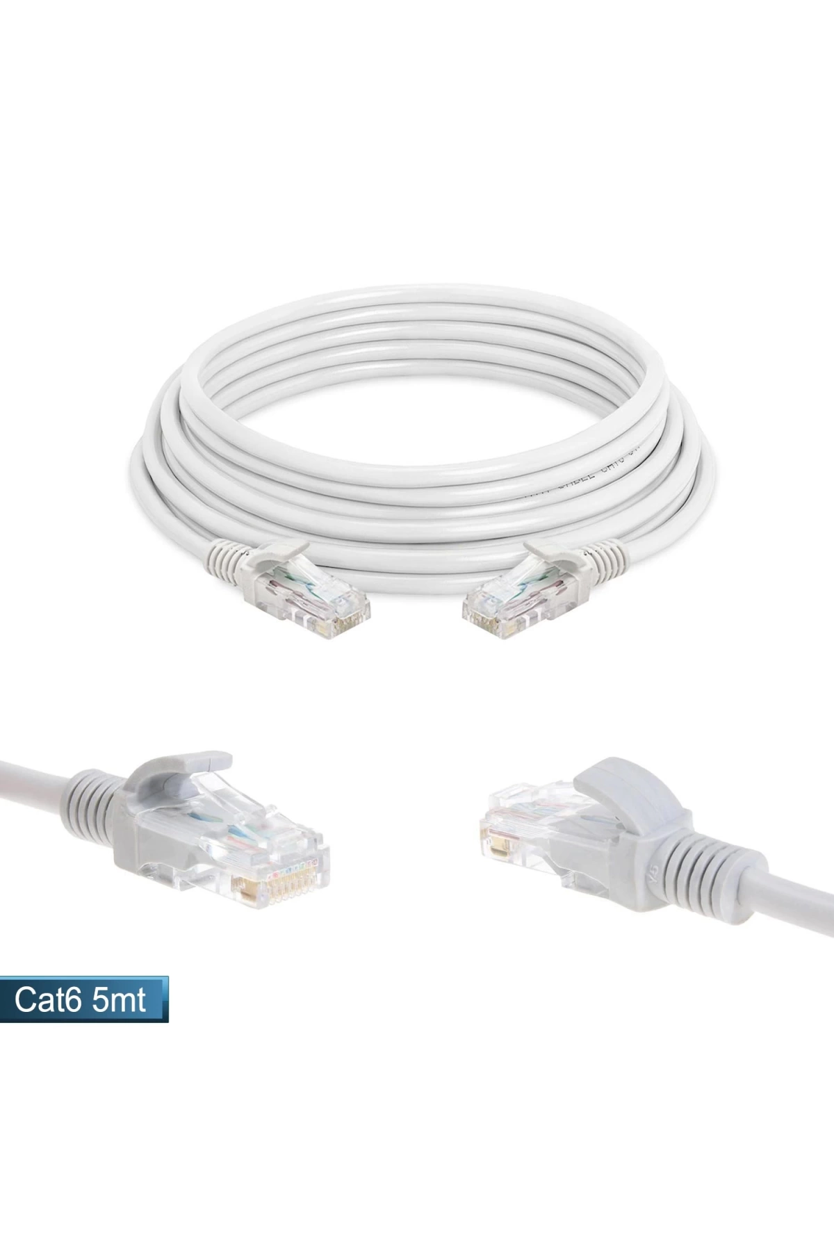 Cat6 Patch Network Ethernet Kablo 5 Metre