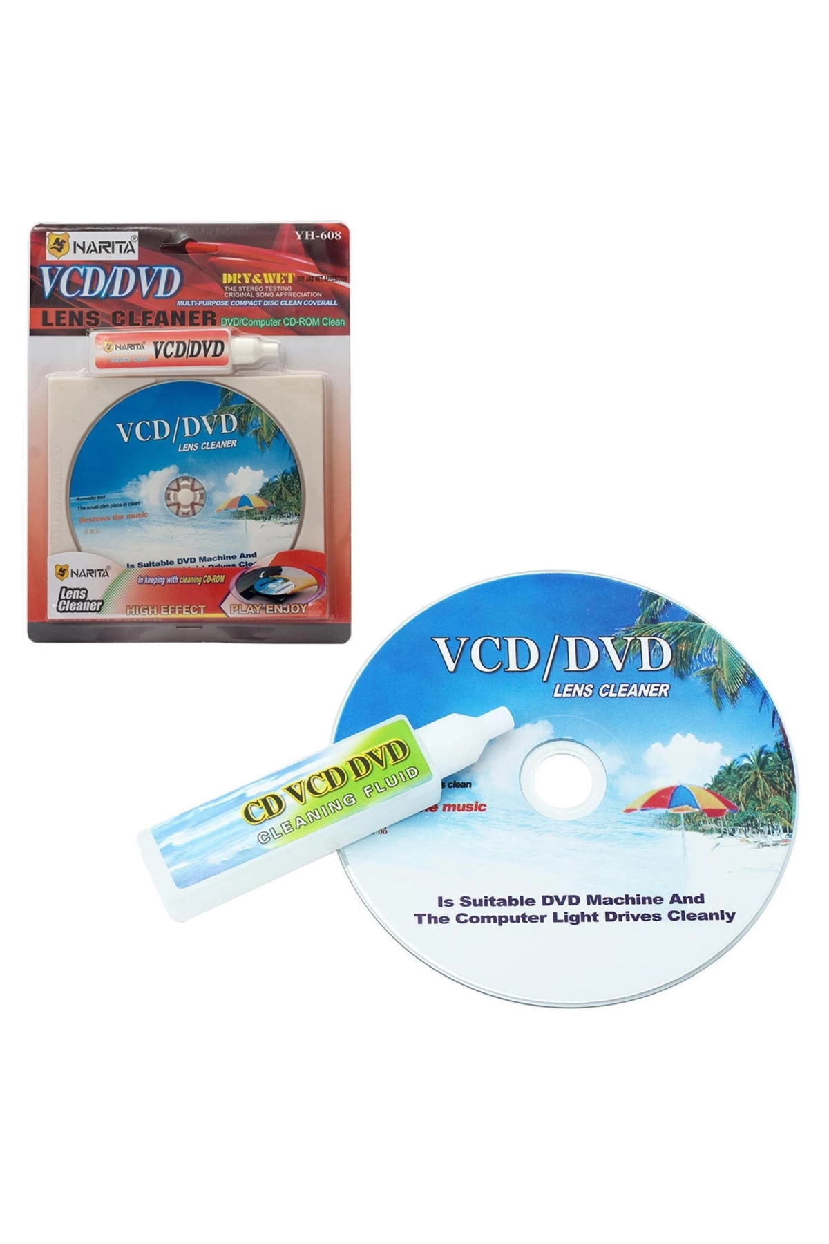 Cd Dvd Temizleme Seti Narita Yh-608