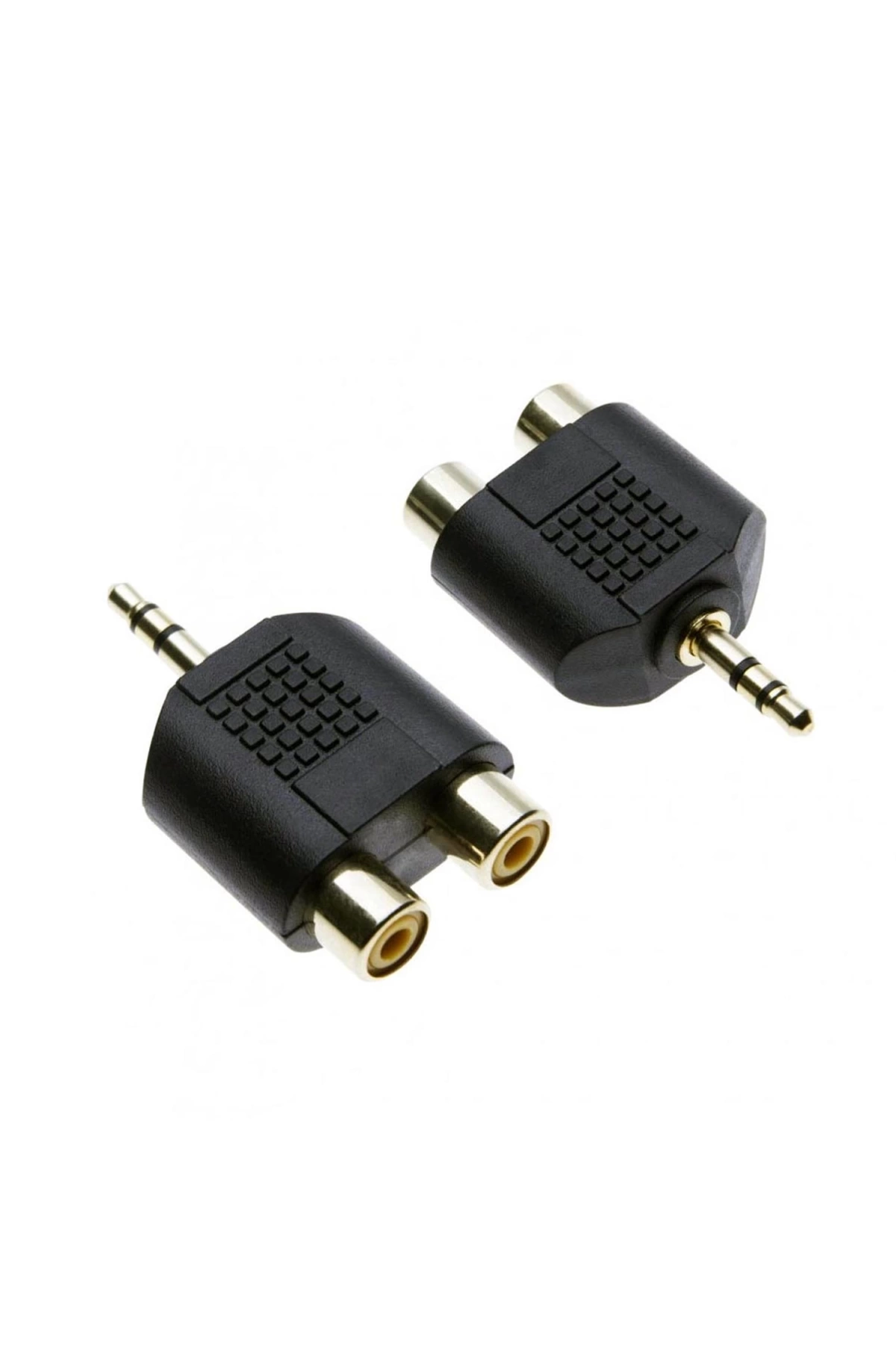 Çevirici Jack 3.5mm Stereo Erkek 2 Rca Dişi