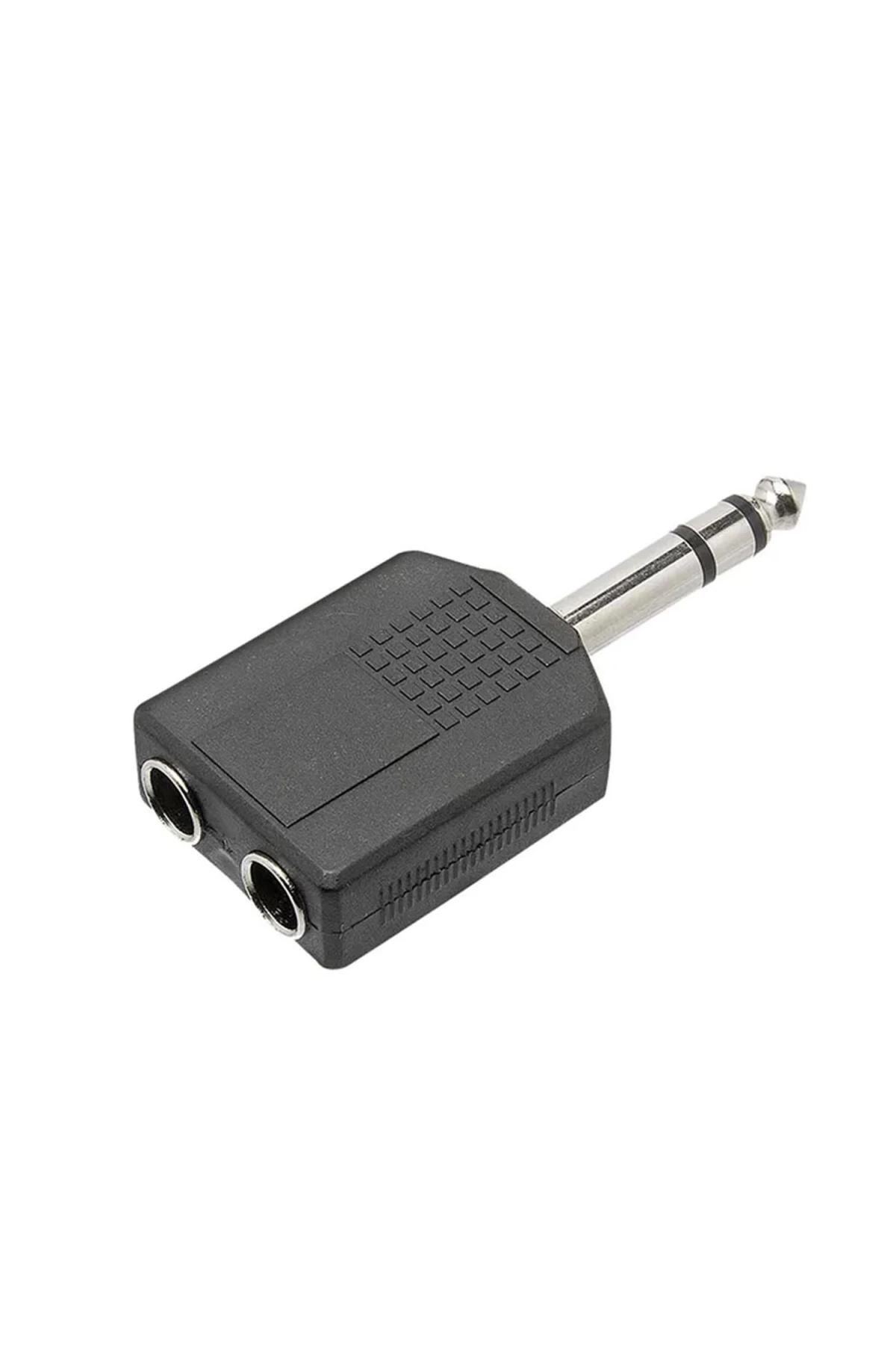 Çevirici Jack 6.3Mm Stereo Erkek 6.3Mm 2 Dişi